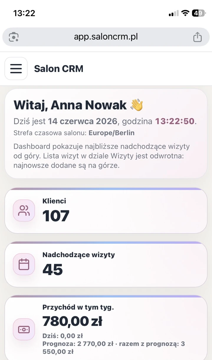 Mobile app preview